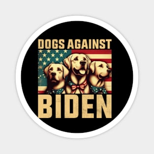 Dogs Against Biden Funny Dog Magnet